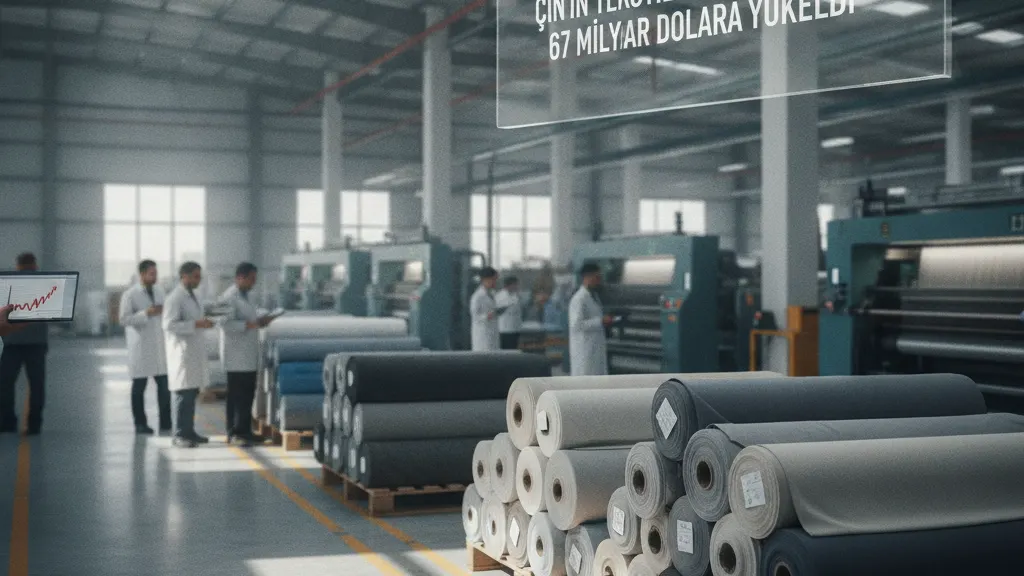 Çin'in Tekstil İhracatı 2026 İlk Çeyrekte 67 Milyar Dolara Yükseldi Çin'in Tekstil İhracatı 2026 İlk Çeyrekte 67 Milyar Dolara Yükseldi