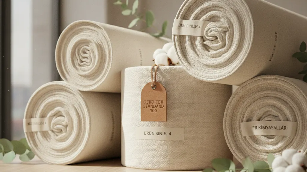 OEKO-TEX Standard 100 Ürün Sınıfı 4 ve FR Kimyasalları