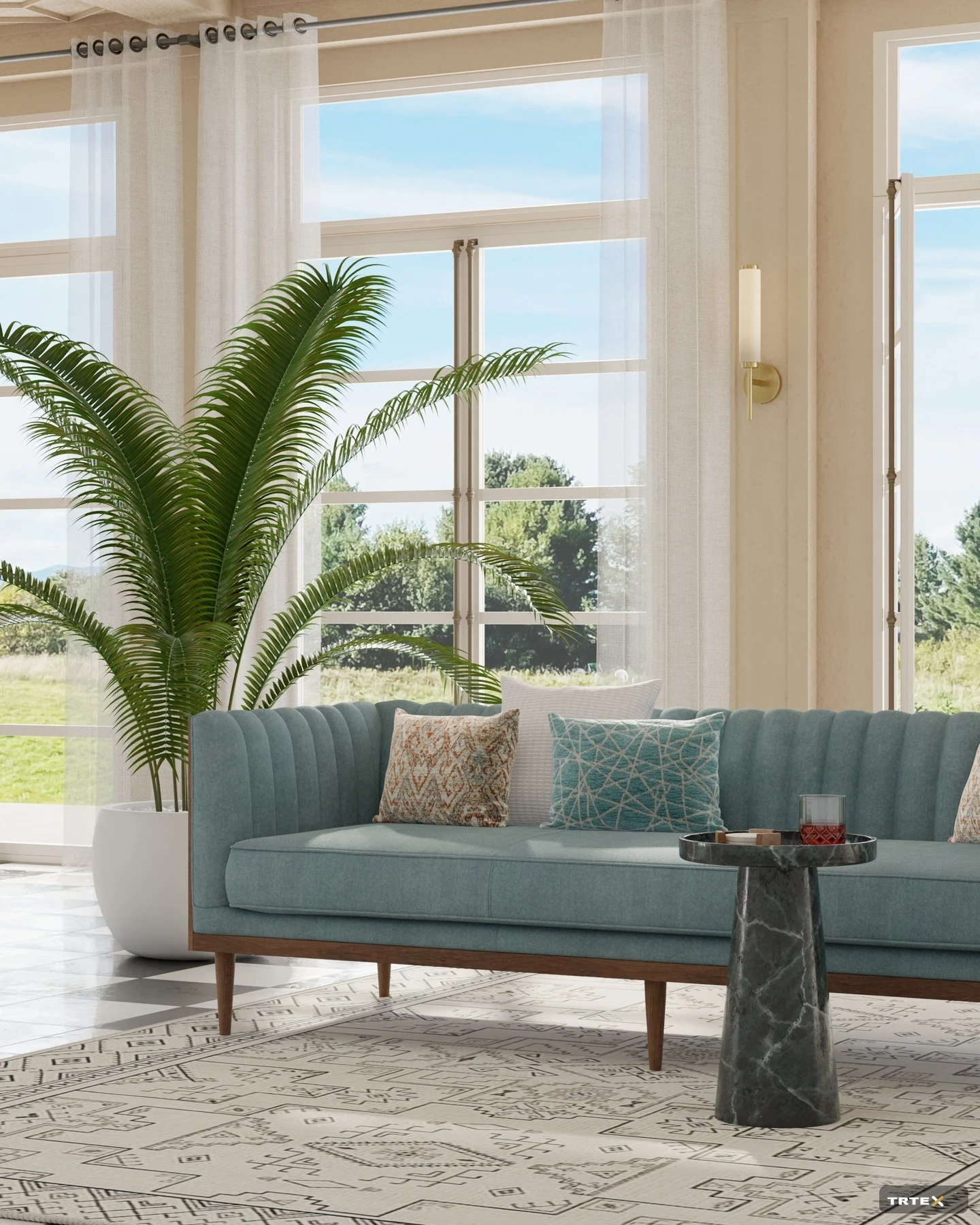Maxwell Fabrics, 25 renkli Coronado kadifesini tanıttı Maxwell Fabrics, 25 renkli Coronado kadifesini tanıttı