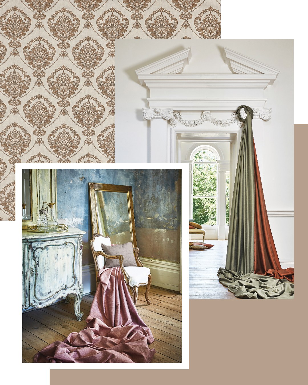 Prestigious Textiles — Opulence — curtain fabrics · pattern
