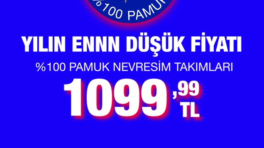 Perakendeci için ekim fiyatları: nevresim 1.099,99 TL, yatakta ek %10