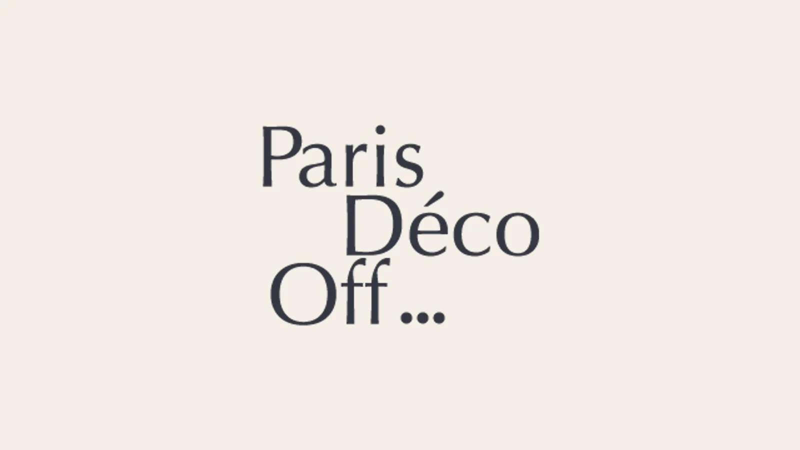 Paris Déco Off 2027
